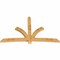 Ekena Millwork Davenport Rough Sawn Timber Gable Bracket, Western Red Cedar, 108"W x 68"H x 4"D x 6"F, 15/12 Pitch GBW108X68X0406DAV00RWR - alternate 3